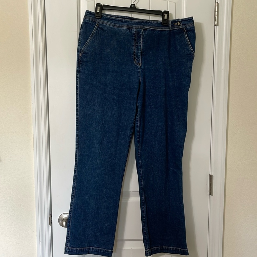 Westbound Stretch Darkwash Jeans. Size 16.